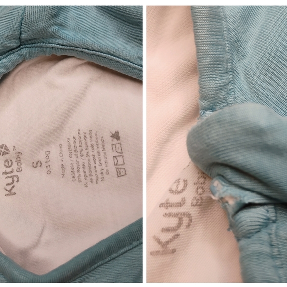 Kyte BABY Soft Blue Sleep Sacks - Picture 2 of 2
